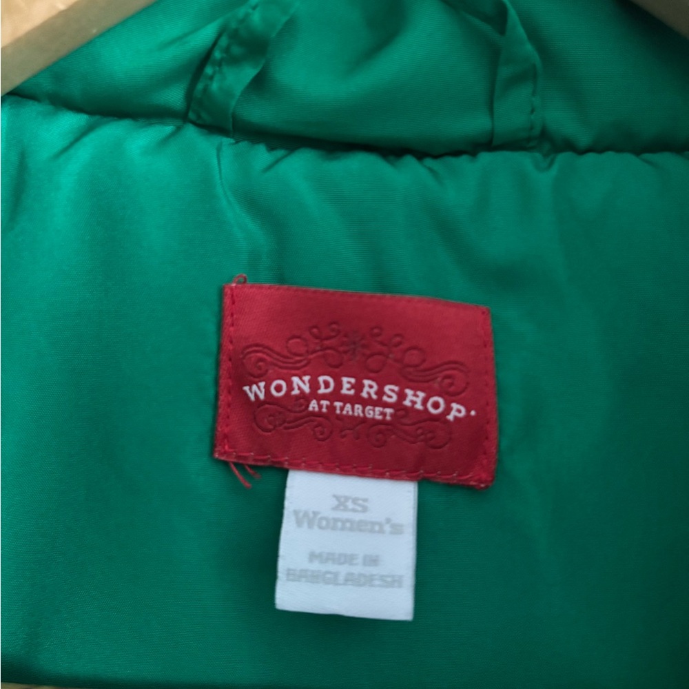 Green Puffer Vest - Picture 4 of 4